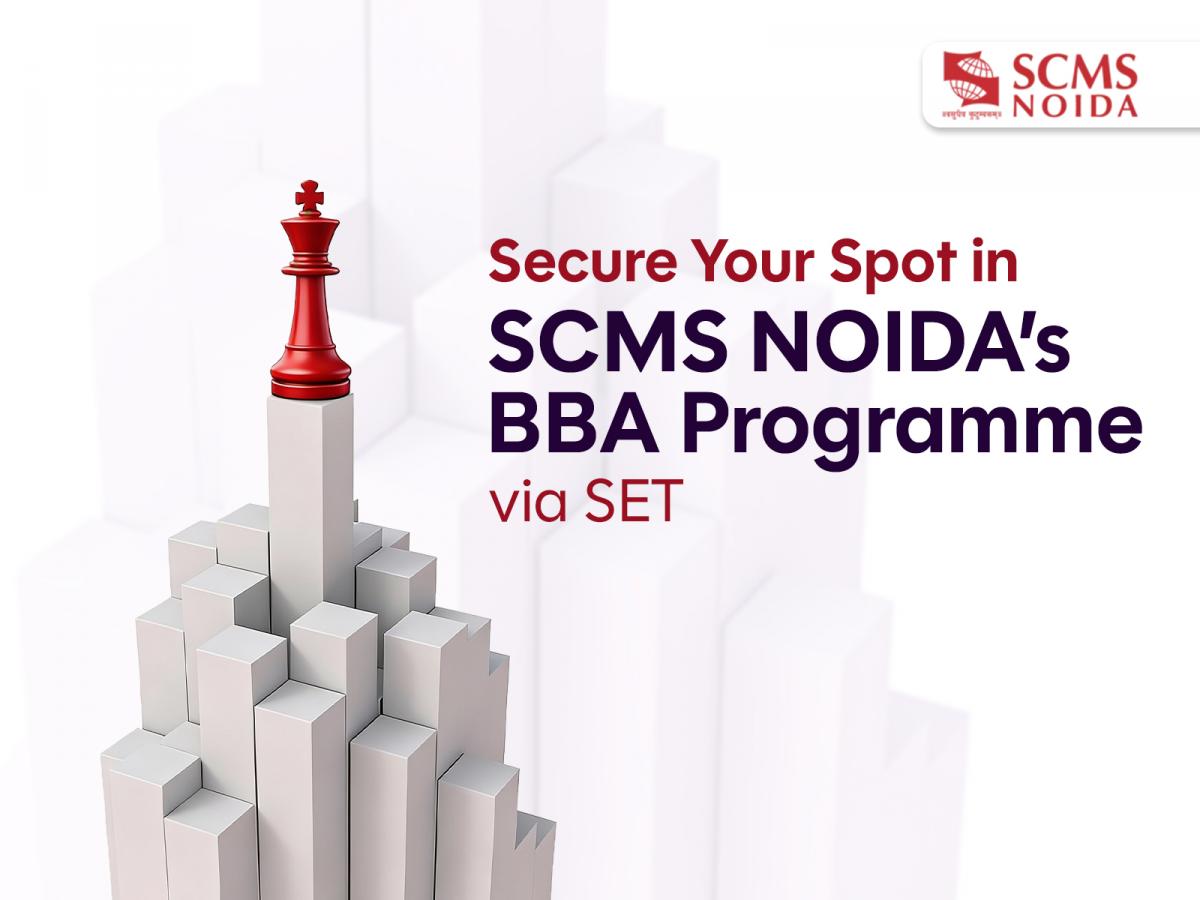 Admissions Open for SCMS NOIDA via SET 2026 - www.lokmattimes.com