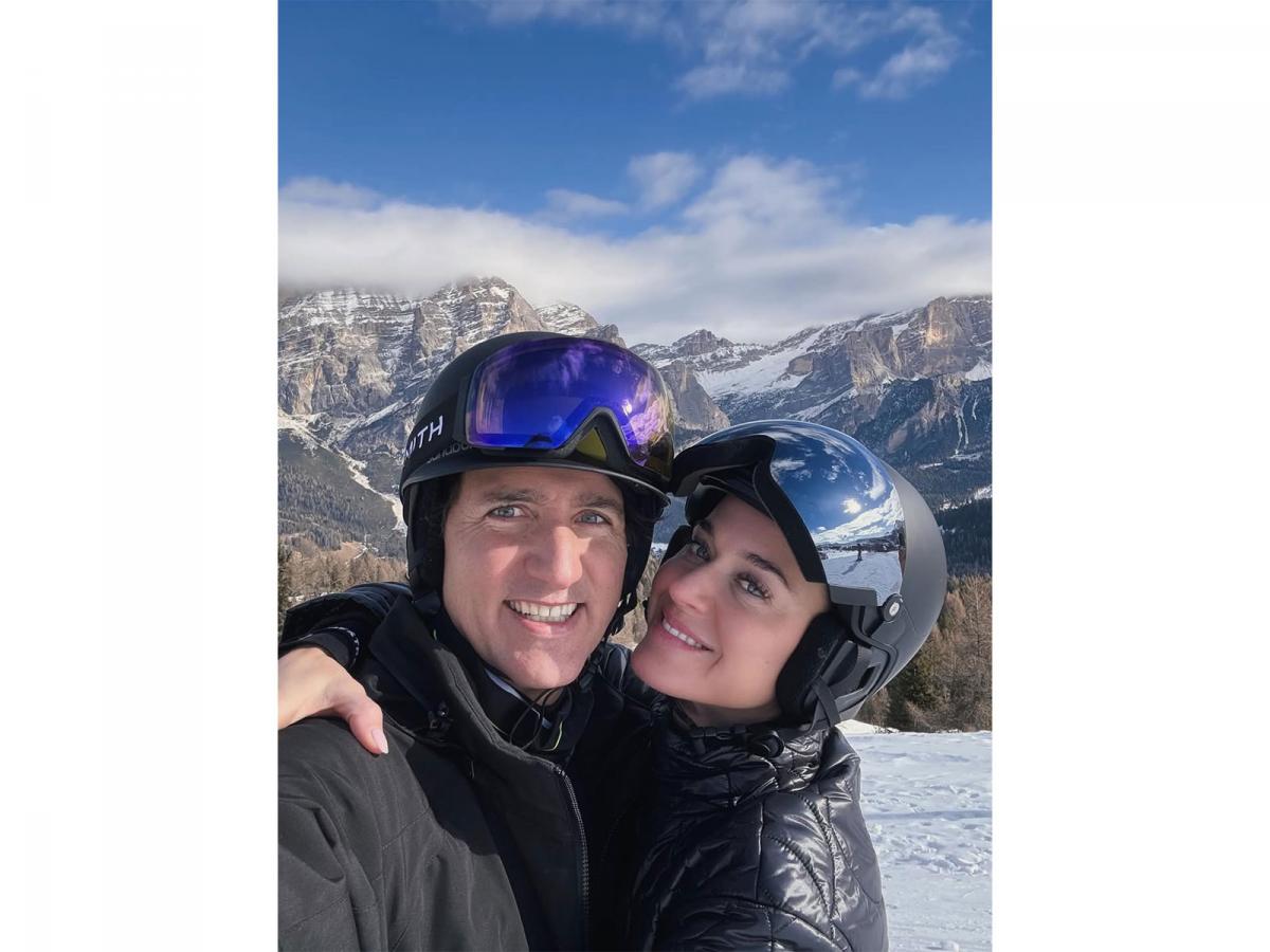 Enveloped in love: Katy Perry, Justin Trudeau's winter vacation photos ...