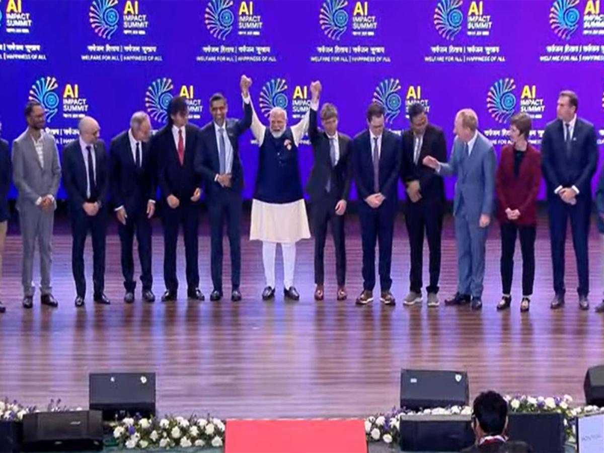 Global unity at Bharat Mandapam: PM Modi joins world leaders and tech ...
