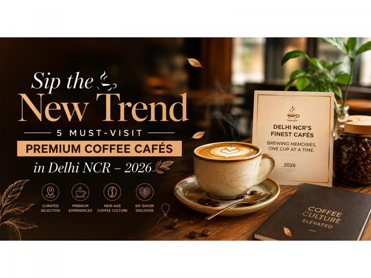 Sip The New Trend 5 Must Visit Premium Coffee Cafes In Delhi NCR Sip The New Trend 5 Must Visit Premium Coffee Cafes In Delhi NCR
