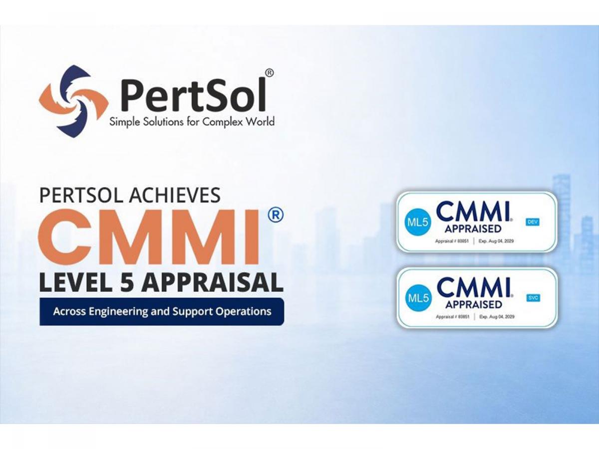PertSol Achieves CMMI?? Level 5 Appraisal Across Engineering and Support Operations