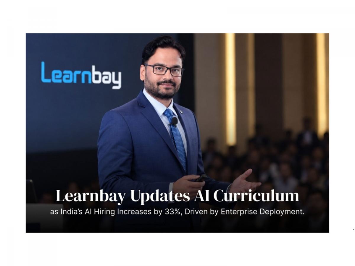 Learnbay Updates AI Curriculum as India’s AI Hiring Increases by 33% ...