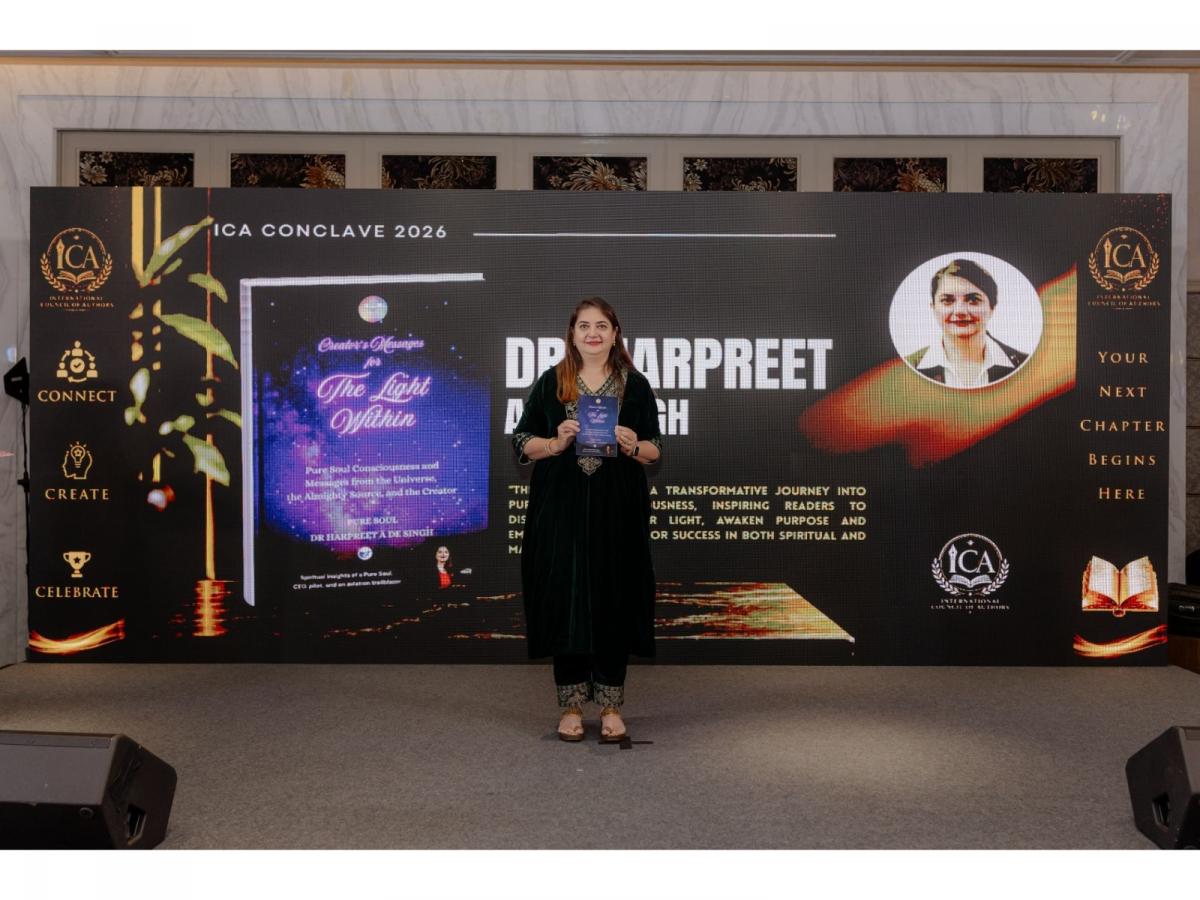 Dr. Harpreet A. De. Singh Launched The Book Creator’s Messages for The ...