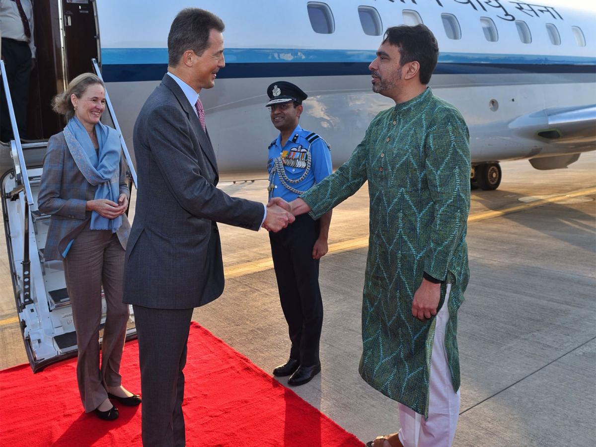 Monday Boost Liechtenstein's Prince Alois Arrives in Delhi, Aims to Boost India Ties ...