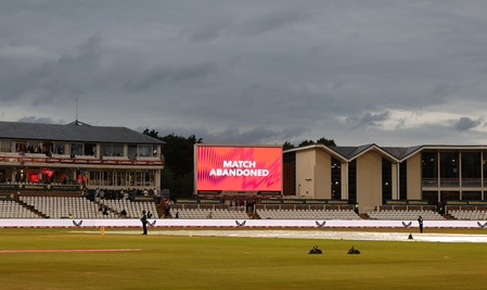1st T20I: Series opener between India and England called off after first innings due to rain