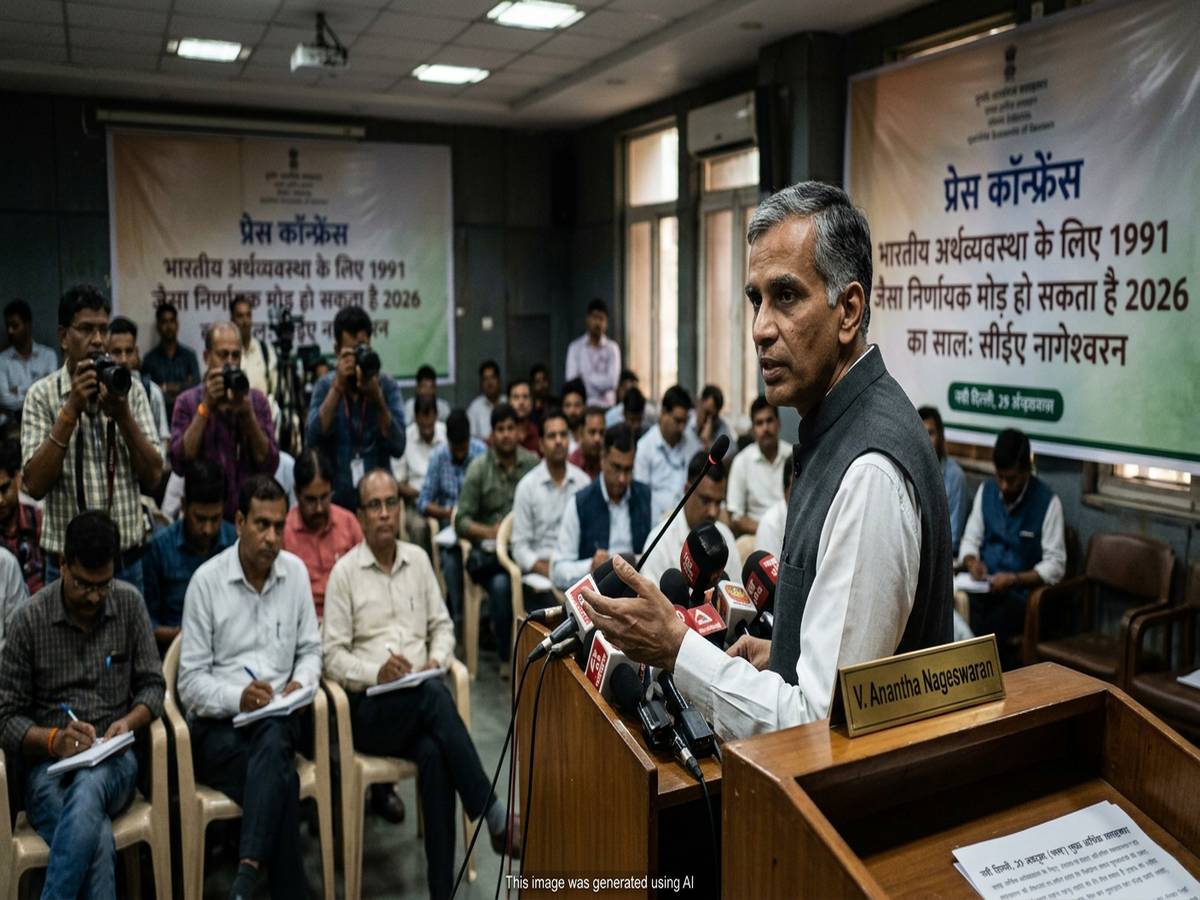 Point Clopud 2026 Could Be a Turning Point for Indian Economy, Similar to 1991: CEA ...