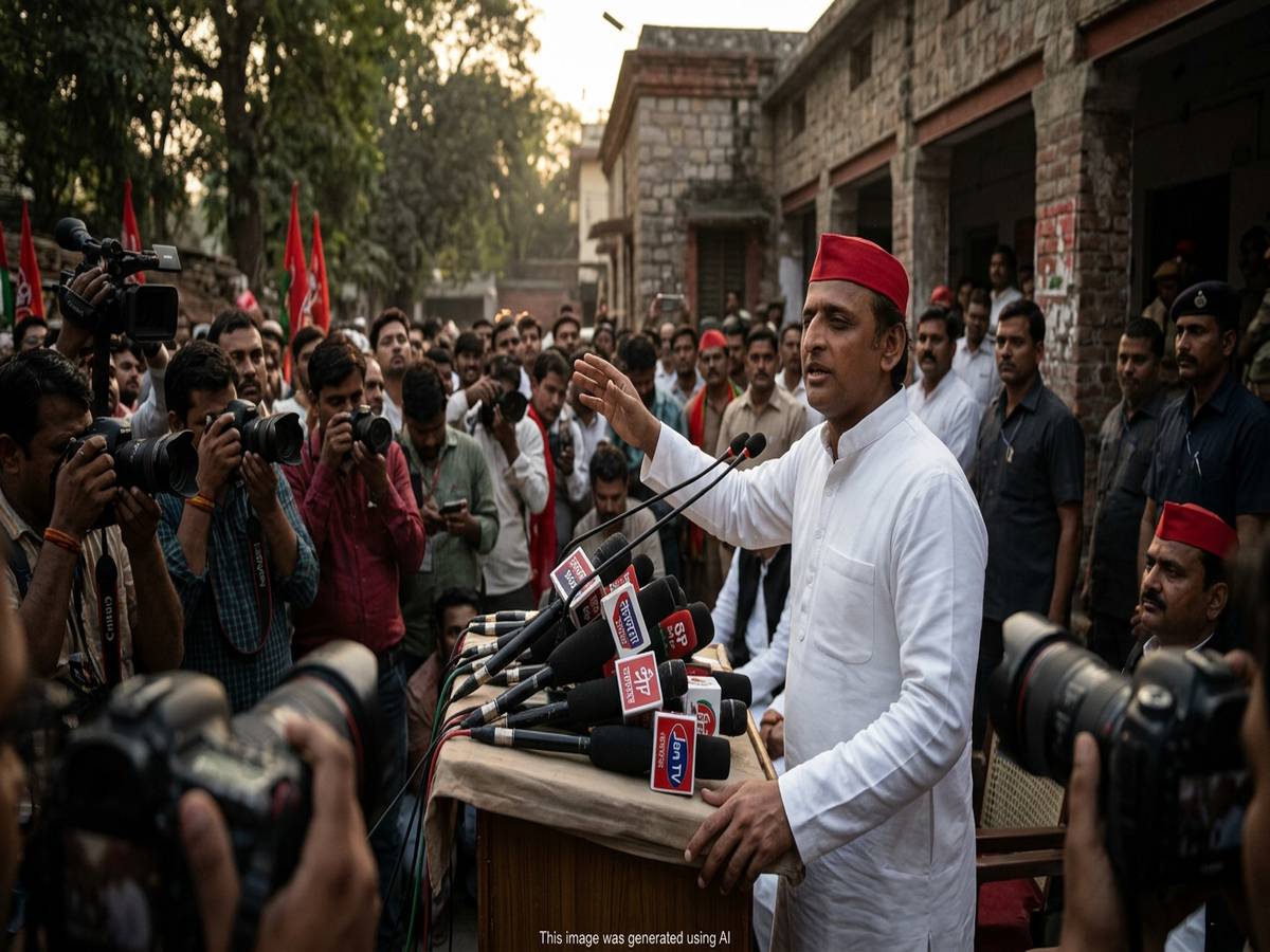 Akhilesh Yadav Accuses BJP of Conspiring to Illegally Win UP ...