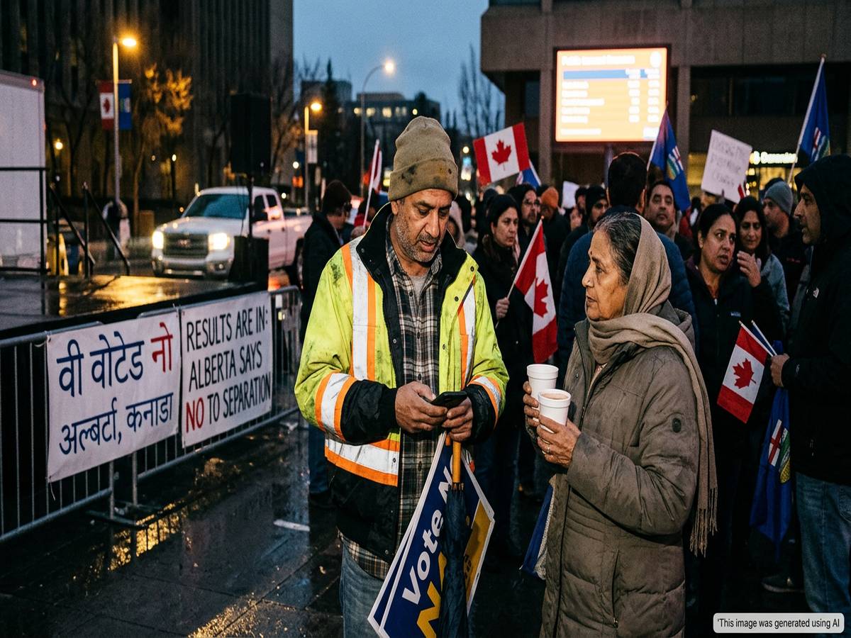 Alberta voters reject separation from Canada in referendum