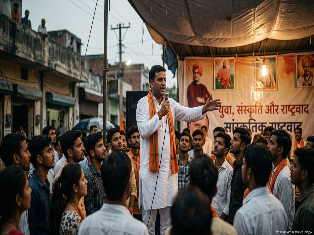 BJP Chief Navin Stresses Youth Engagement with Cultural Nationalism ...