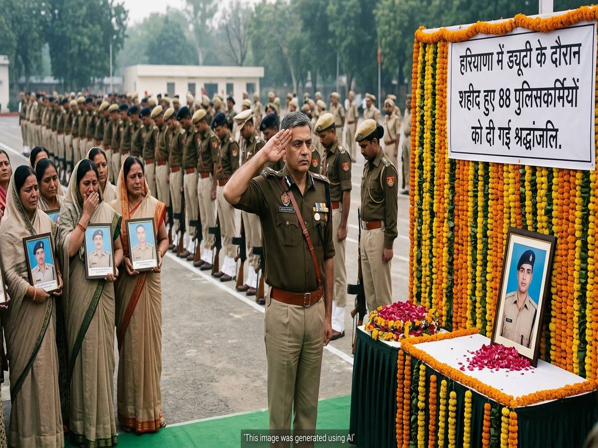 Haryana Police Honours 88 Martyrs on Police Commemoration Day - www ...