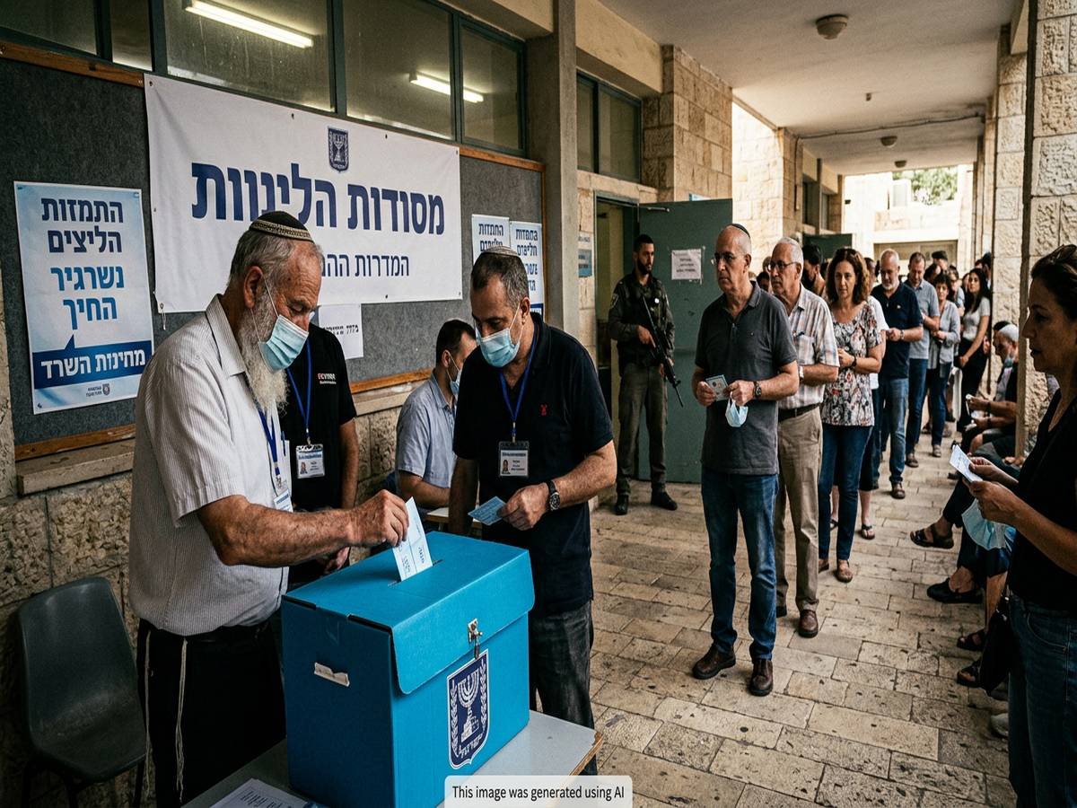Israel Election: Record Turnout as Netanyahu, Eisenkot Battle for Power ...