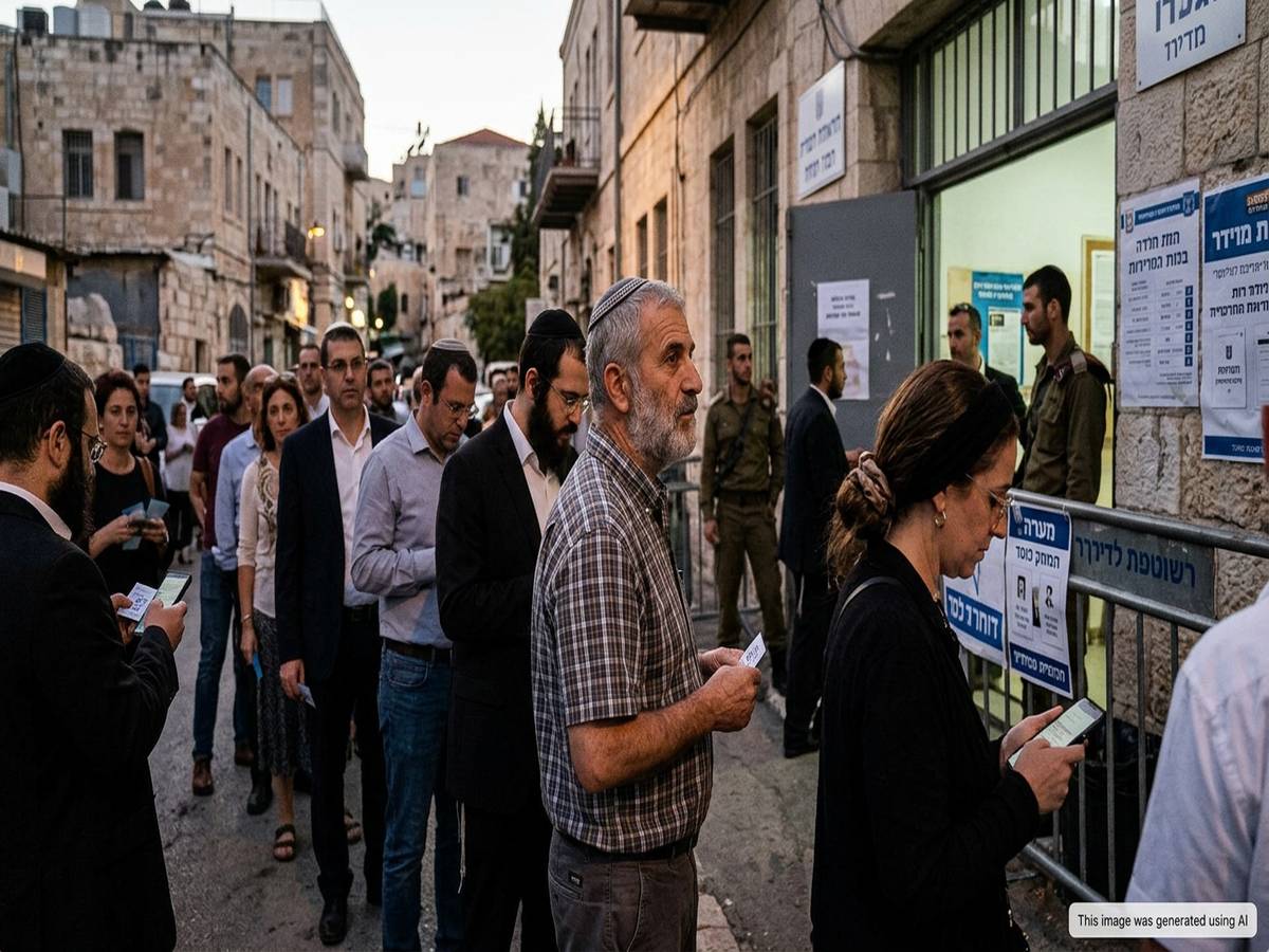 Record Turnout in Israel Elections; Netanyahu Faces Tough Challenge ...