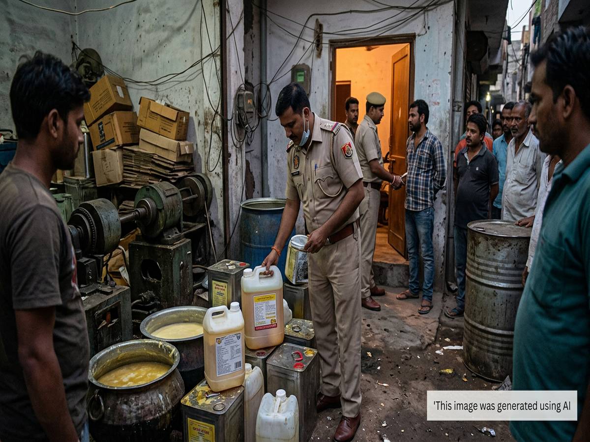 Adulterated Ghee Factory Busted in North East Delhi's Karawal Nagar ...