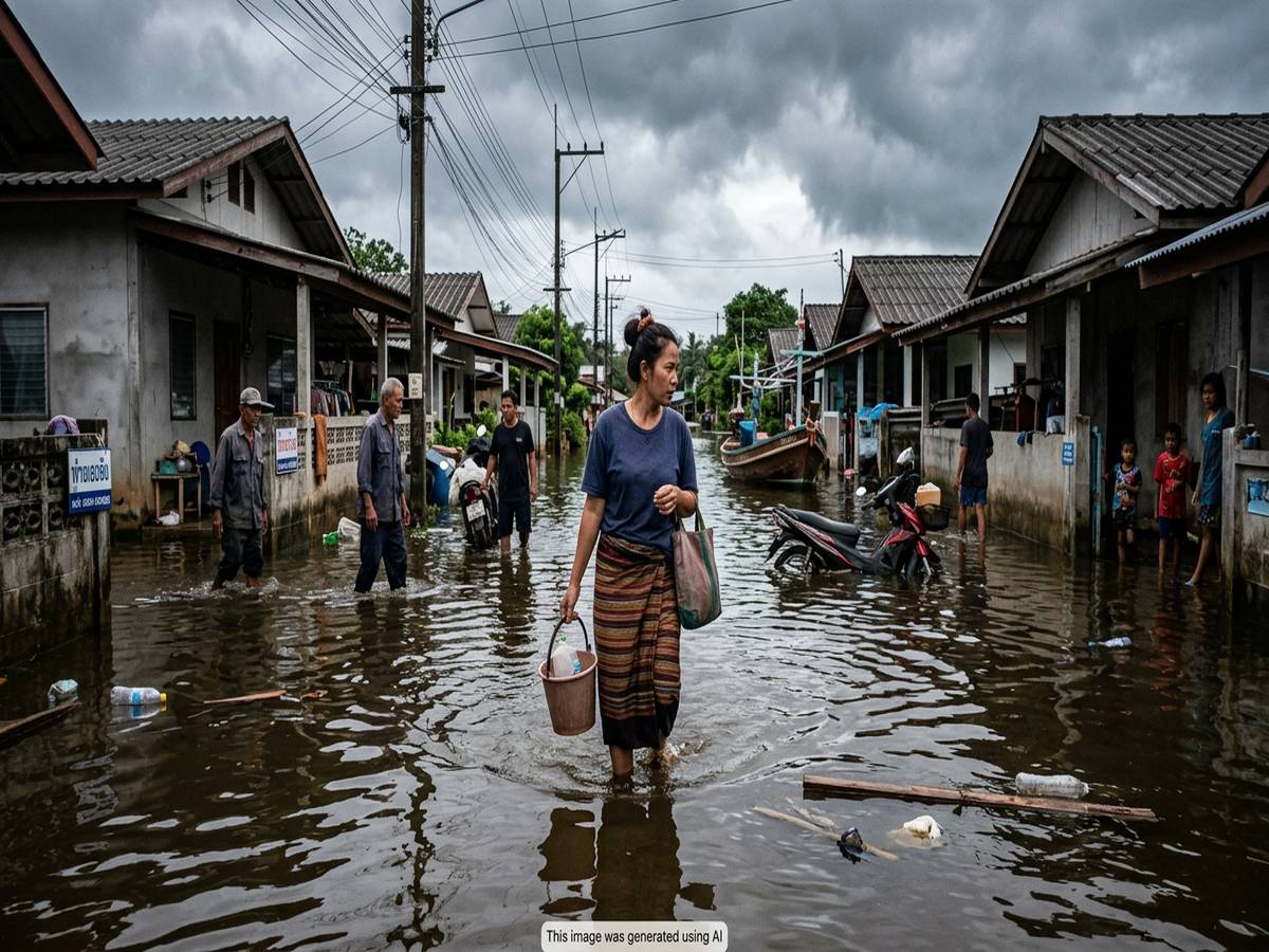 Floosa Heavy Rains Trigger Flash Floods in Thailand's Phuket Island ...