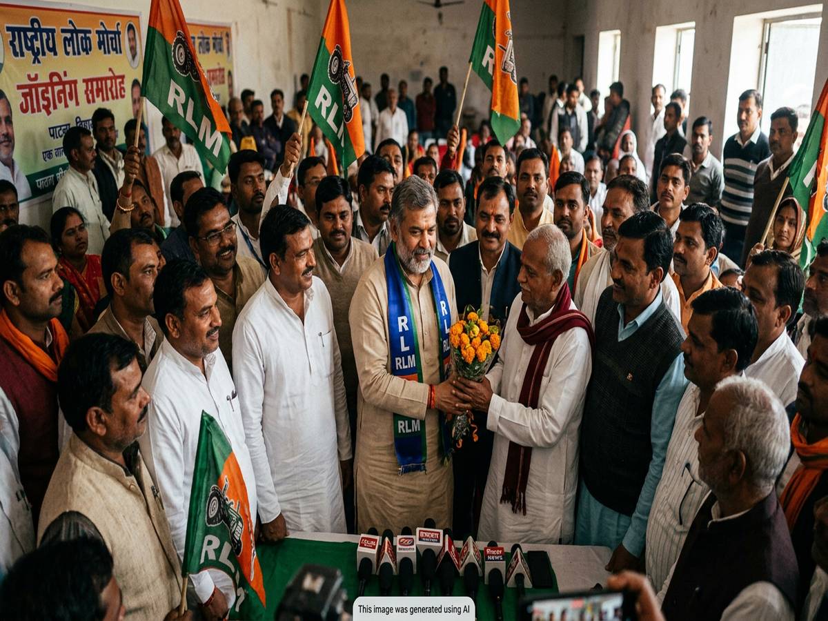 Upendra Kushwaha's RLM Gains Strength: Over 50 RALojpa Leaders and ...