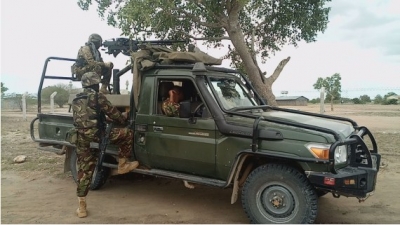 Shabaab militants in southern operation