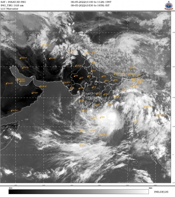 IMD Sending Severe Cyclone Asani Updates To Other Countries - Www ...