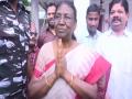 Odisha: NDA's Presidential candidate Draupadi Murmu offers prayers at Rairangpur Jagannath Temple - Hindi News | Odisha: NDA's Presidential candidate Draupadi Murmu offers prayers at Rairangpur Jagannath Temple | Latest national News at Lokmattimes.com