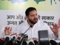 Tejashwi slams sugarcane minister for offensive gesture in Assembly - Hindi News | Tejashwi slams sugarcane minister for offensive gesture in Assembly | Latest politics News at Lokmattimes.com