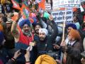 BJP, Cong hold protest, speak same lingo on Nankana Sahib attack - Hindi News | BJP, Cong hold protest, speak same lingo on Nankana Sahib attack | Latest national News at Lokmattimes.com