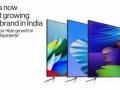 OnePlus emerges as fastest-growing smart TV brand in India - Hindi News | OnePlus emerges as fastest-growing smart TV brand in India | Latest national News at Lokmattimes.com
