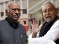 Nitish to discuss opposition unity with Kharge over luncheon - Hindi News | Nitish to discuss opposition unity with Kharge over luncheon | Latest politics News at Lokmattimes.com