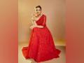 Parineeti Chopra channels old world romance in red ensemble - Hindi News | Parineeti Chopra channels old world romance in red ensemble | Latest maharashtra News at Lokmattimes.com