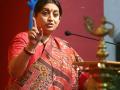 Smriti Irani hits back at Cong for sharing her 'missing poster' - Hindi News | Smriti Irani hits back at Cong for sharing her 'missing poster' | Latest politics News at Lokmattimes.com