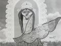 Mamata's sketch of 'Ma Durga' finds place in Kolkata Police invitation cards - Hindi News | Mamata's sketch of 'Ma Durga' finds place in Kolkata Police invitation cards | Latest politics News at Lokmattimes.com