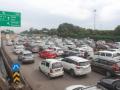 SAD protest leads to traffic congestion at Delhi-Gurugram border - Hindi News | SAD protest leads to traffic congestion at Delhi-Gurugram border | Latest politics News at Lokmattimes.com