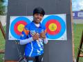 Archery World Cup: India's Aditi Swami, 16, breaks U-18 compound World record in Colombia - Hindi News | Archery World Cup: India's Aditi Swami, 16, breaks U-18 compound World record in Colombia | Latest other-sports News at Lokmattimes.com