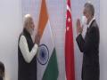 Rome: PM Modi meets Singapore counterpart Lee Hsein Loong - Hindi News | Rome: PM Modi meets Singapore counterpart Lee Hsein Loong | Latest international News at Lokmattimes.com