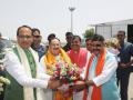 BJP workers scuffle during Nadda's visit to Jabalpur - Hindi News | BJP workers scuffle during Nadda's visit to Jabalpur | Latest politics News at Lokmattimes.com