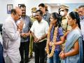 CM Bommai receives MBBS student who returned from Ukraine - Hindi News | CM Bommai receives MBBS student who returned from Ukraine | Latest national News at Lokmattimes.com