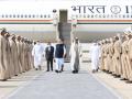 PM Modi visits Abu Dhabi, received and seen off by UAE ruler - Hindi News | PM Modi visits Abu Dhabi, received and seen off by UAE ruler | Latest international News at Lokmattimes.com