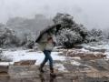 Cold wave grips Greece, snowfall disrupts traffic - Hindi News | Cold wave grips Greece, snowfall disrupts traffic | Latest politics News at Lokmattimes.com