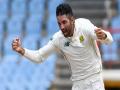 WI vs SA, 2nd Test: Maharaj takes hat-trick as visitors register series sweep - Hindi News | WI vs SA, 2nd Test: Maharaj takes hat-trick as visitors register series sweep | Latest cricket News at Lokmattimes.com