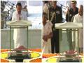 Delhi: President Kovind, VP Naidu pay tributes to Mahatma Gandhi at Rajghat - Hindi News | Delhi: President Kovind, VP Naidu pay tributes to Mahatma Gandhi at Rajghat | Latest national News at Lokmattimes.com