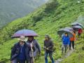 Arunachal frontline warriors trek 9 hrs to vaccinate 16 grazers at 14K ft - Hindi News | Arunachal frontline warriors trek 9 hrs to vaccinate 16 grazers at 14K ft | Latest health News at Lokmattimes.com