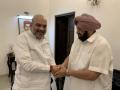 Amarinder calls on Shah, discusses 'farm issues' - Hindi News | Amarinder calls on Shah, discusses 'farm issues' | Latest politics News at Lokmattimes.com