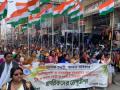 Tripura: Cong, Left take out rally; seek stop on violence ahead of polls - Hindi News | Tripura: Cong, Left take out rally; seek stop on violence ahead of polls | Latest politics News at Lokmattimes.com