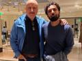 Anupam Kher shares pic with 'The Big Bang Theory' star Kunal Nayyar - Hindi News | Anupam Kher shares pic with 'The Big Bang Theory' star Kunal Nayyar | Latest entertainment News at Lokmattimes.com