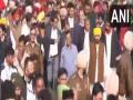 2022 Punjab Assembly polls: Kejriwal holds 'Shanti March' in Captain Amarinder Singh's stronghold Patiala - Hindi News | 2022 Punjab Assembly polls: Kejriwal holds 'Shanti March' in Captain Amarinder Singh's stronghold Patiala | Latest politics News at Lokmattimes.com