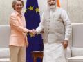 PM Modi, EU's Von Der Leyen discuss ways to step up trade, tech, security links - Hindi News | PM Modi, EU's Von Der Leyen discuss ways to step up trade, tech, security links | Latest national News at Lokmattimes.com