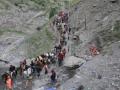 Over 11,000 pilgrims perform Amarnath Yatra, another batch of 6,113 leaves for valley - Hindi News | Over 11,000 pilgrims perform Amarnath Yatra, another batch of 6,113 leaves for valley | Latest national News at Lokmattimes.com
