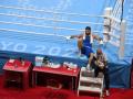 French boxer disqualified for headbutt, sits on ringside in protest - Hindi News | French boxer disqualified for headbutt, sits on ringside in protest | Latest other-sports News at Lokmattimes.com