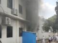 Shah expresses grief over fire at Maha hospital that killed 10 - Hindi News | Shah expresses grief over fire at Maha hospital that killed 10 | Latest politics News at Lokmattimes.com