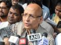 Rajasthan crisis should be shortlived: Singhvi - Hindi News | Rajasthan crisis should be shortlived: Singhvi | Latest politics News at Lokmattimes.com