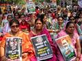 Mahila Congress stages protest against Rahul Gandhi's disqualification - Hindi News | Mahila Congress stages protest against Rahul Gandhi's disqualification | Latest politics News at Lokmattimes.com