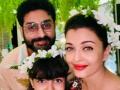 Aishwarya shares a glimpse from her b'day featuring Abhishek, Aaradhya - Hindi News | Aishwarya shares a glimpse from her b'day featuring Abhishek, Aaradhya | Latest entertainment News at Lokmattimes.com